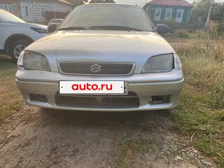 2003 Suzuki Swift II Рестайлинг, серебристый, 220000 рублей, вид 2