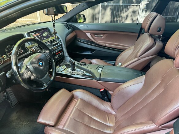 2014 BMW 6 серии 640i xDrive III (F06/F13/F12), бежевый, 2400000 рублей - вид 6