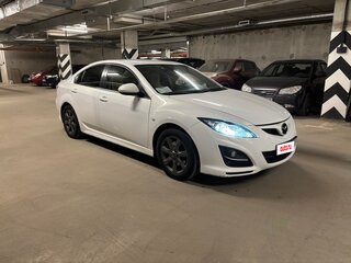 2012 Mazda 6 II (GH) Рестайлинг, белый, 1100000 рублей, вид 3