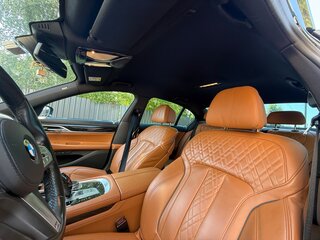 2019 BMW 7 серии 730d xDrive VI (G11/G12) Рестайлинг, чёрный, 5100000 рублей, вид 5