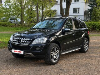 2008 Mercedes-Benz M-Класс 350 II (W164) Рестайлинг, чёрный, 1100000 рублей, вид 1