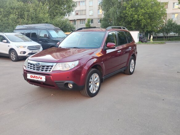 2011 Subaru Forester III Рестайлинг, пурпурный