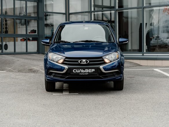 2026 Lada (ВАЗ) Granta I Рестайлинг, синий - вид 2