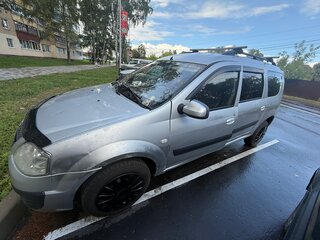 2012 Lada (ВАЗ) Largus I, серебристый, 550000 рублей, вид 4