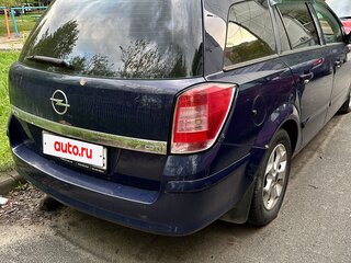 2008 Opel Astra H Рестайлинг, синий, 350000 рублей, вид 4