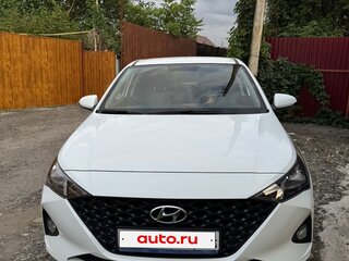 2020 Hyundai Solaris II Рестайлинг, белый, 1480000 рублей, вид 1