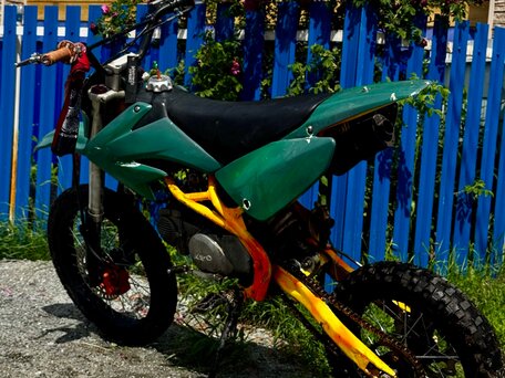 2017 Kayo Basic YX140EM, зелёный, 50000 рублей, вид 1