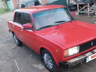 1985 Lada (ВАЗ) 2105, красный, 199000 рублей, вид 2