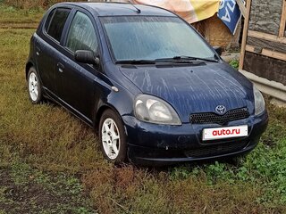 2003 Toyota Yaris I, синий, 298000 рублей, вид 2