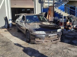1994 Nissan Skyline IX (R33), чёрный, 1100000 рублей, вид 3