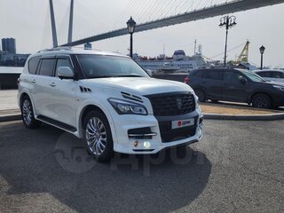 2015 Infiniti QX80 I Рестайлинг, белый, 4350000 рублей, вид 3