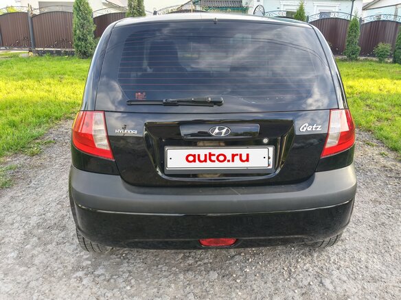 2010 Hyundai Getz I Рестайлинг, чёрный, 470000 рублей - вид 5