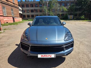 2020 Porsche Cayenne III, голубой, 7300000 рублей, вид 2