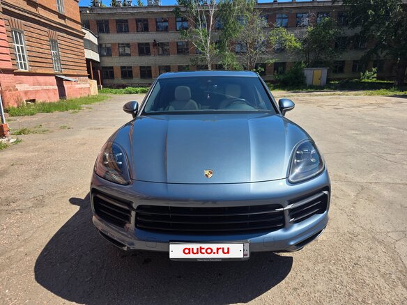 2020 Porsche Cayenne III, голубой, 7300000 рублей - вид 1