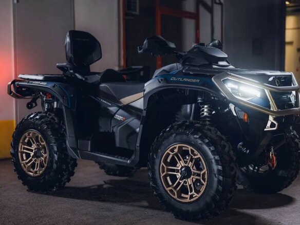 2026 BRP Can-Am Outlander MAX 1000R LTD, синий, 2584000 рублей - вид 6