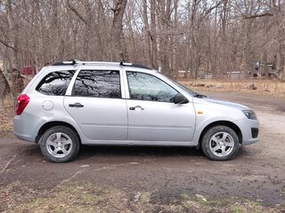 2013 Lada (ВАЗ) Kalina II, серебристый, 365000 рублей, вид 2