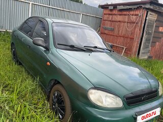2007 Chevrolet Lanos I, зелёный, 125000 рублей, вид 2