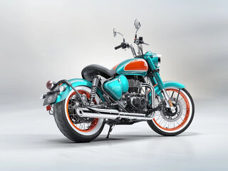 2026 Royal Enfield Goan Classic 350, голубой, 537000 рублей, вид 5