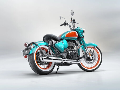 2026 Royal Enfield Goan Classic 350, голубой, 537000 рублей, вид 5