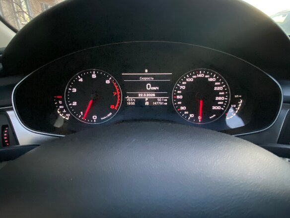 2014 Audi A6 IV (C7), чёрный, 1600000 рублей - вид 10