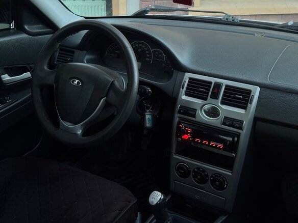 2012 Lada (ВАЗ) Priora I, серебристый - вид 20