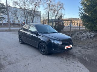 2021 Lada (ВАЗ) Granta I Рестайлинг, чёрный, 900000 рублей, вид 3