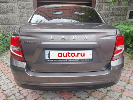2019 Lada (ВАЗ) Granta I Рестайлинг, коричневый, 950000 рублей, вид 2