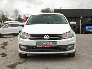 2017 Volkswagen Polo V Рестайлинг, белый, 899000 рублей, вид 3