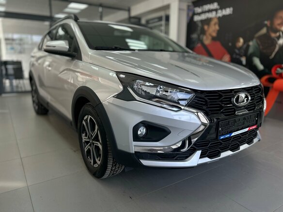 2026 Lada (ВАЗ) Iskra SW Cross, серебристый - вид 1