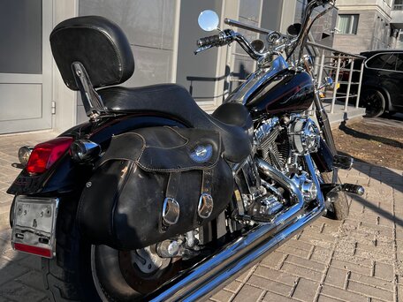 2002 Harley-Davidson Softail Deuce, чёрный, 600000 рублей, вид 4