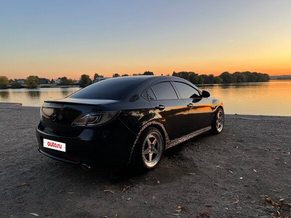 2008 Mazda 6 II (GH), чёрный, 1150000 рублей - вид 7