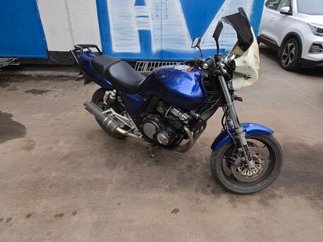 1995 Honda CB 400 Super Four, синий, 290000 рублей, вид 3