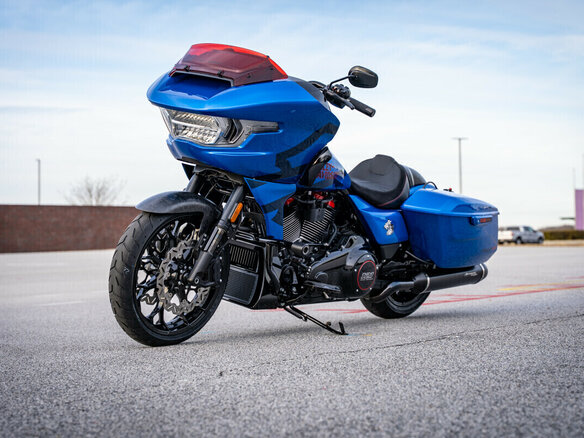 2026 Harley-Davidson CVO Road Glide ST, синий, 5790000 рублей - вид 6
