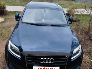2008 Audi Q7 I (4L), синий, 1150000 рублей, вид 1
