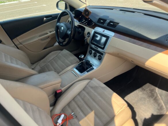 2008 Volkswagen Passat B6, чёрный, 640000 рублей - вид 7
