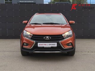 2019 Lada (ВАЗ) Vesta SW Cross I, оранжевый, 1099000 рублей, вид 2