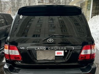 2007 Toyota Land Cruiser 100 Series Рестайлинг 2, чёрный, 3500000 рублей, вид 4