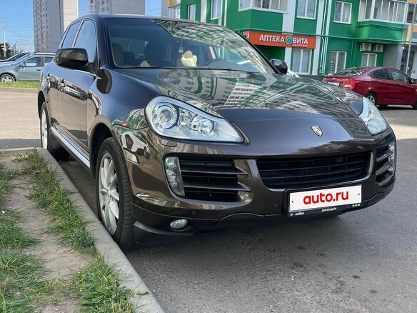 2009 Porsche Cayenne Diesel I Рестайлинг (957), коричневый, 1720000 рублей