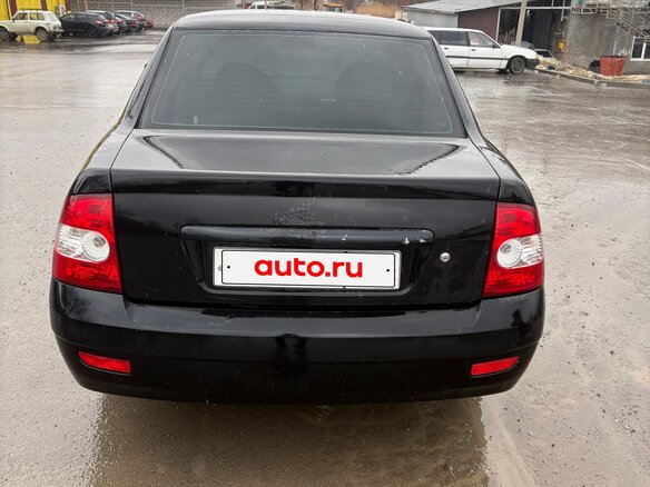 2009 Lada (ВАЗ) Priora I, чёрный, 250000 рублей - вид 4