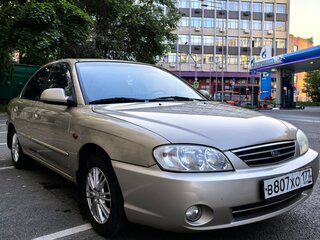 2007 Kia Spectra I Рестайлинг 2, бежевый, 270000 рублей, вид 2