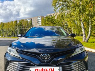 2019 Toyota Camry VIII (XV70), чёрный, 2925000 рублей, вид 2