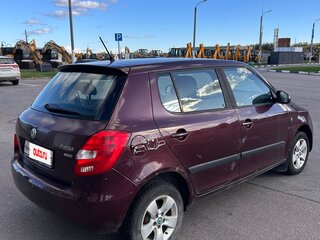 2012 Skoda Fabia II Рестайлинг, пурпурный, 399000 рублей, вид 4