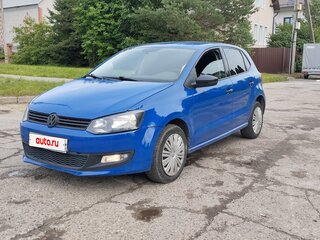 2010 Volkswagen Polo V, синий, 459000 рублей, вид 1