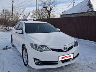 2012 Toyota Camry US Market VII (XV50), белый, 1488888 рублей, вид 4