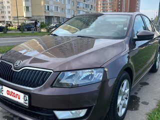 2014 Skoda Octavia III (A7), коричневый, 800000 рублей, вид 3
