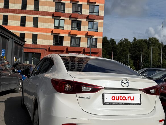 2014 Mazda 3 III (BM), белый, 1050000 рублей - вид 2