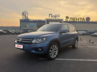 2012 Volkswagen Tiguan I Рестайлинг, синий, 1270000 рублей, вид 1
