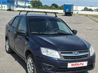 2016 Lada (ВАЗ) Granta I, синий, 320000 рублей, вид 2