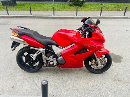 2002 Honda VFR 800, красный, 500000 рублей, вид 5