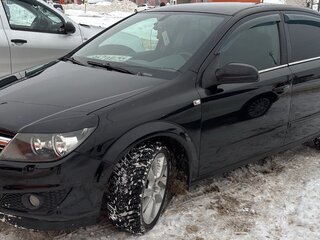 2008 Opel Astra H Рестайлинг, чёрный, 600000 рублей, вид 1